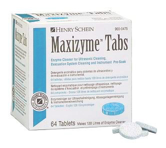 (image for) Maxizyme Tabs - Ultrasonic Cleaning Tablets